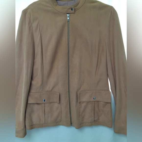 Calvin Klein suede jacket - Picture 1 of 6